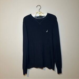 Nautica Men's Navy Crewneck Sweater